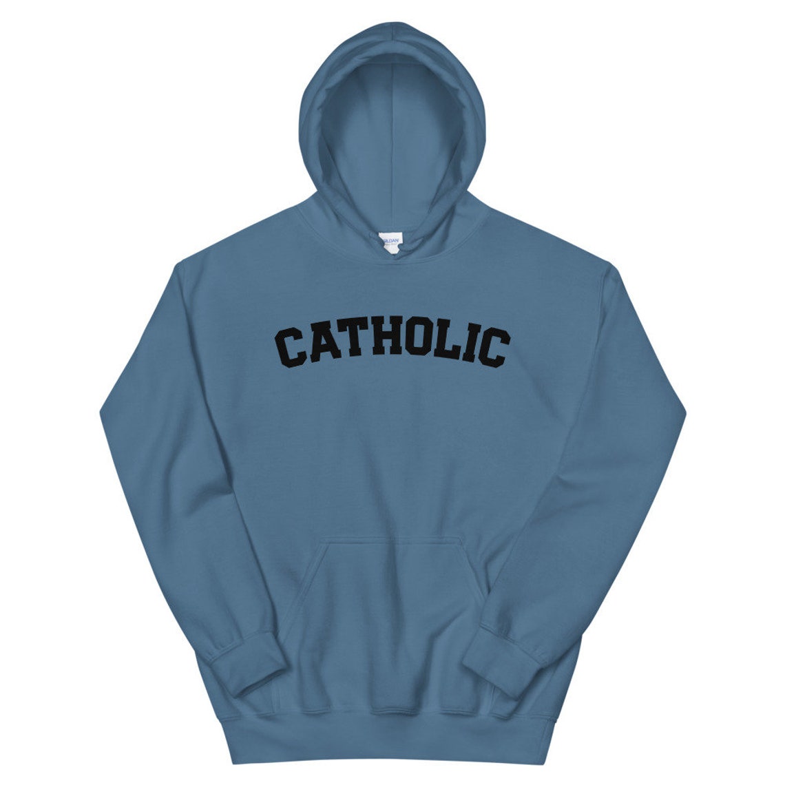 Catholic Hooded Sweatshirt Catholic Hoodie Catholic Etsy