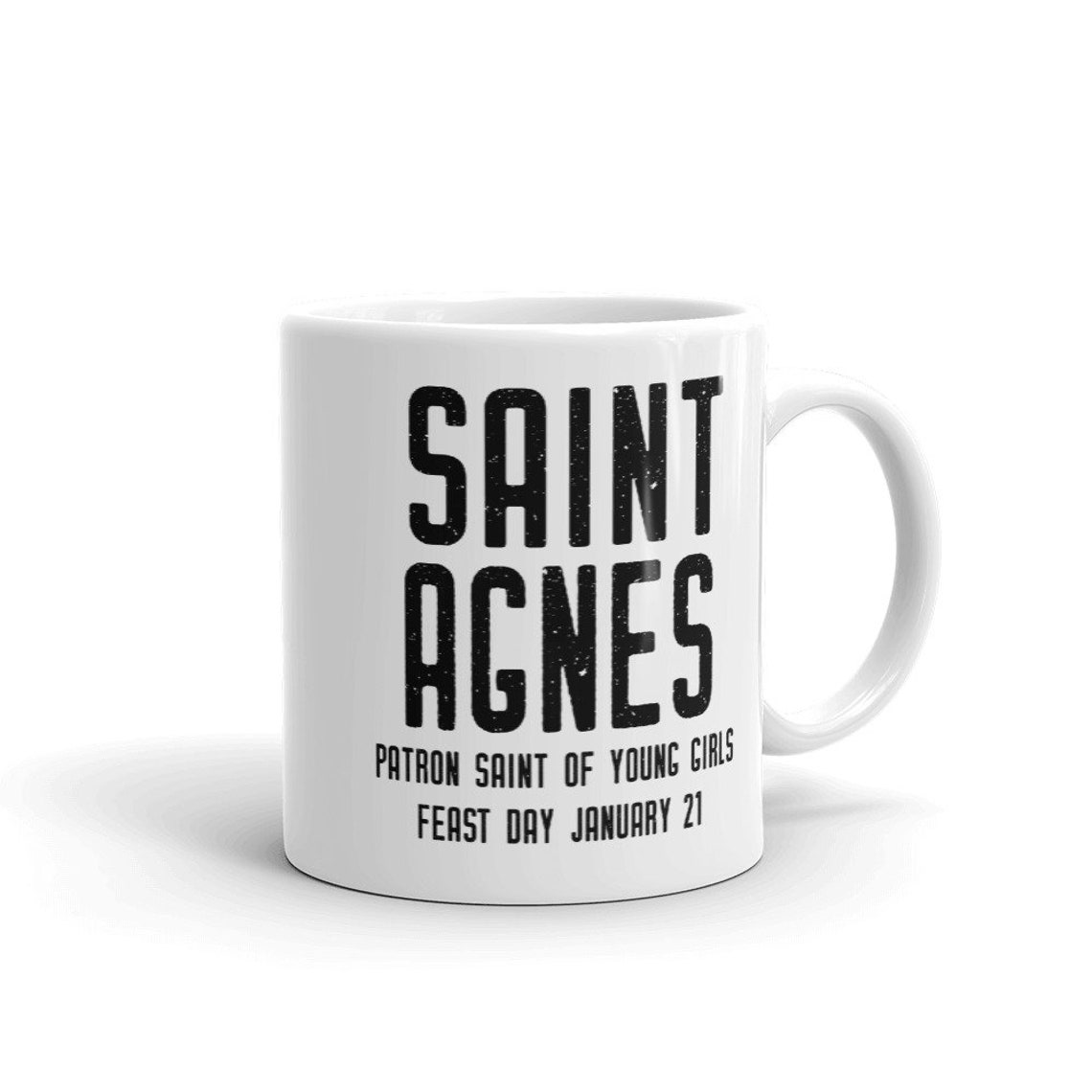 St. Agnes Quote Mug Patron Saint of Young Girls Catholic Etsy