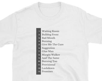 Fugazi Lyric Sticker Waiting Room 13 Songs Etsy