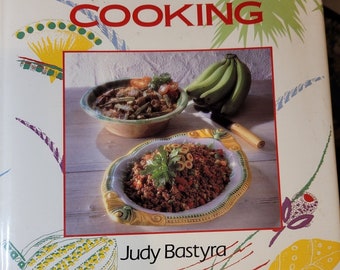 Caribbean Cooking Judy Bastyra Jamaica Virgin Island Antilles Cookbook HC 122 pg