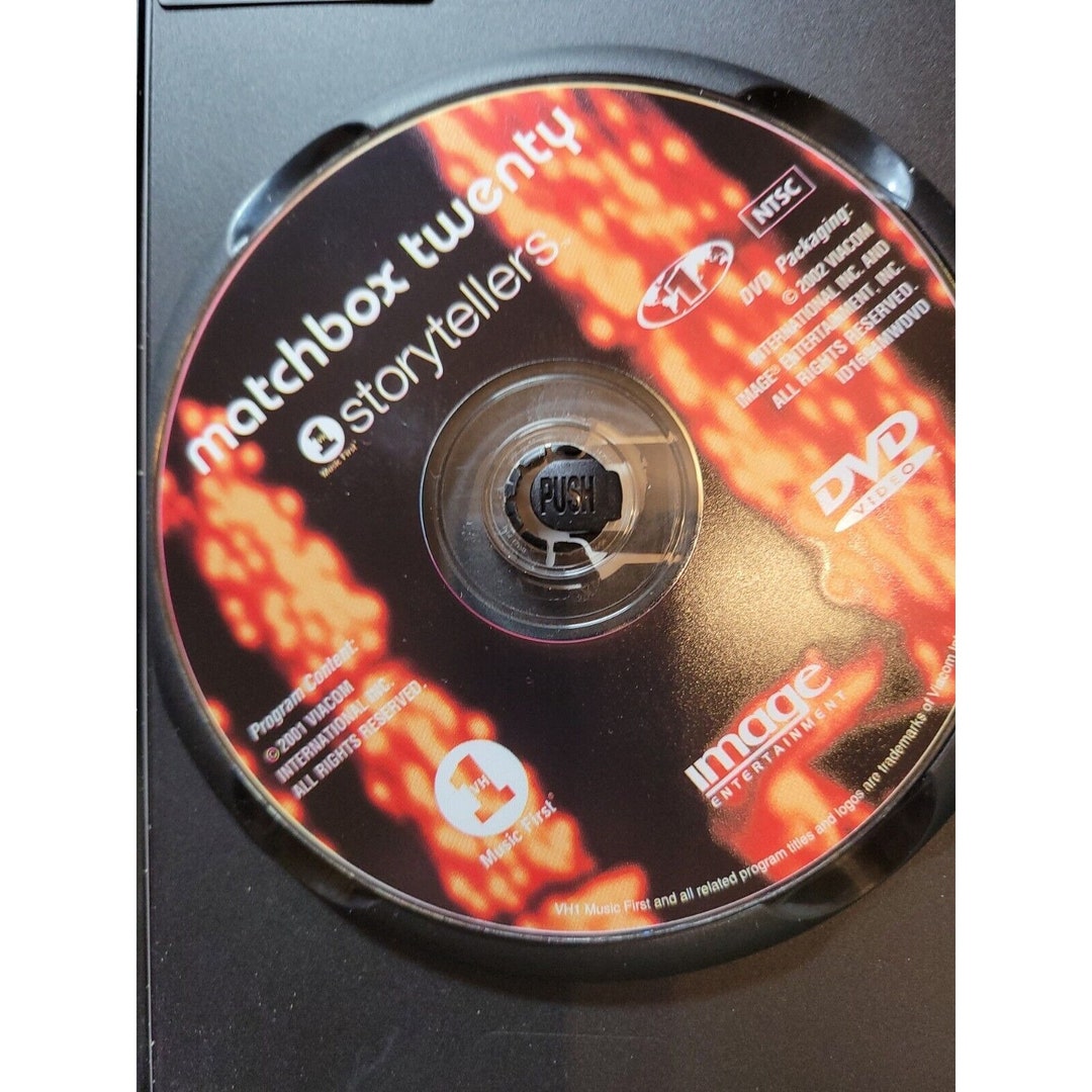 VH1 Storytellers Matchbox 20 DVD 2002 Rob Thomas 62 Mins Etsy