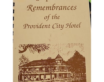 Recettes et souvenirs du Provident City Hotel TX Vtg Spiral Cookbook 2001
