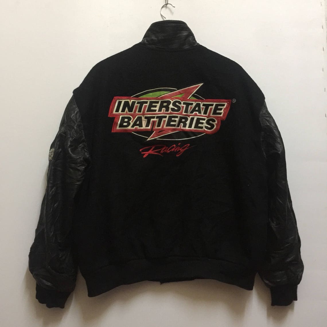 Vintage 90s JEFF HAMILTON Jacket Interstate Betteries Racing | Etsy