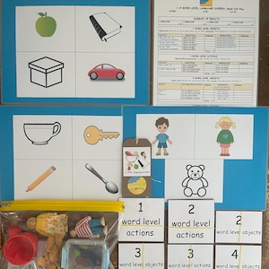 1-4 Word Level Language Screen Small Doll Play