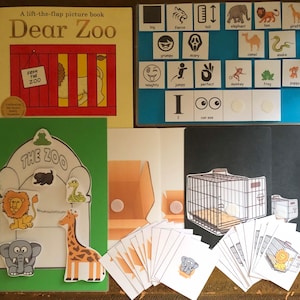 Dear Zoo, 3 word level big/little pack, with paperback book