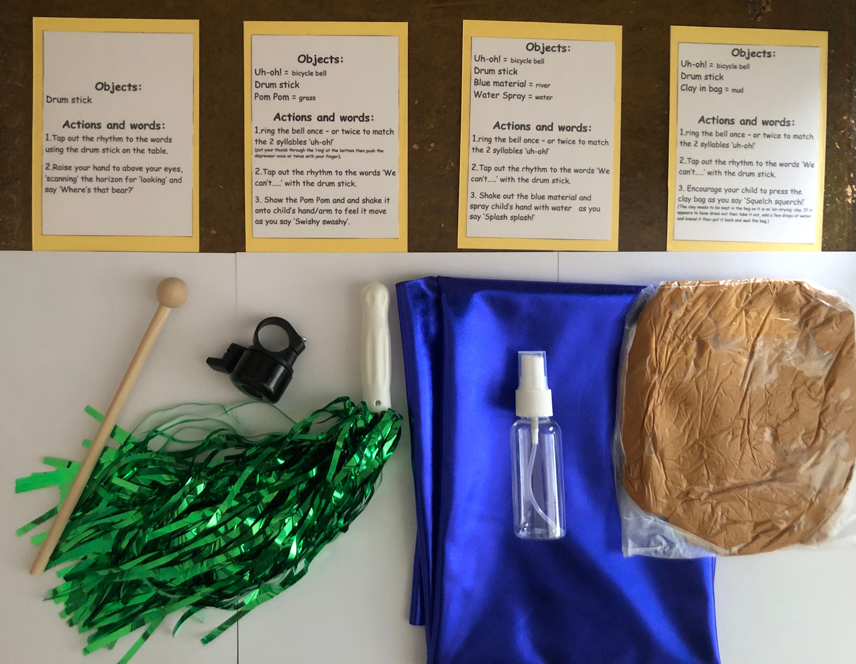 We’re Going on a Bear Hunt Sensory Story Pack (no Book) - Etsy UK
