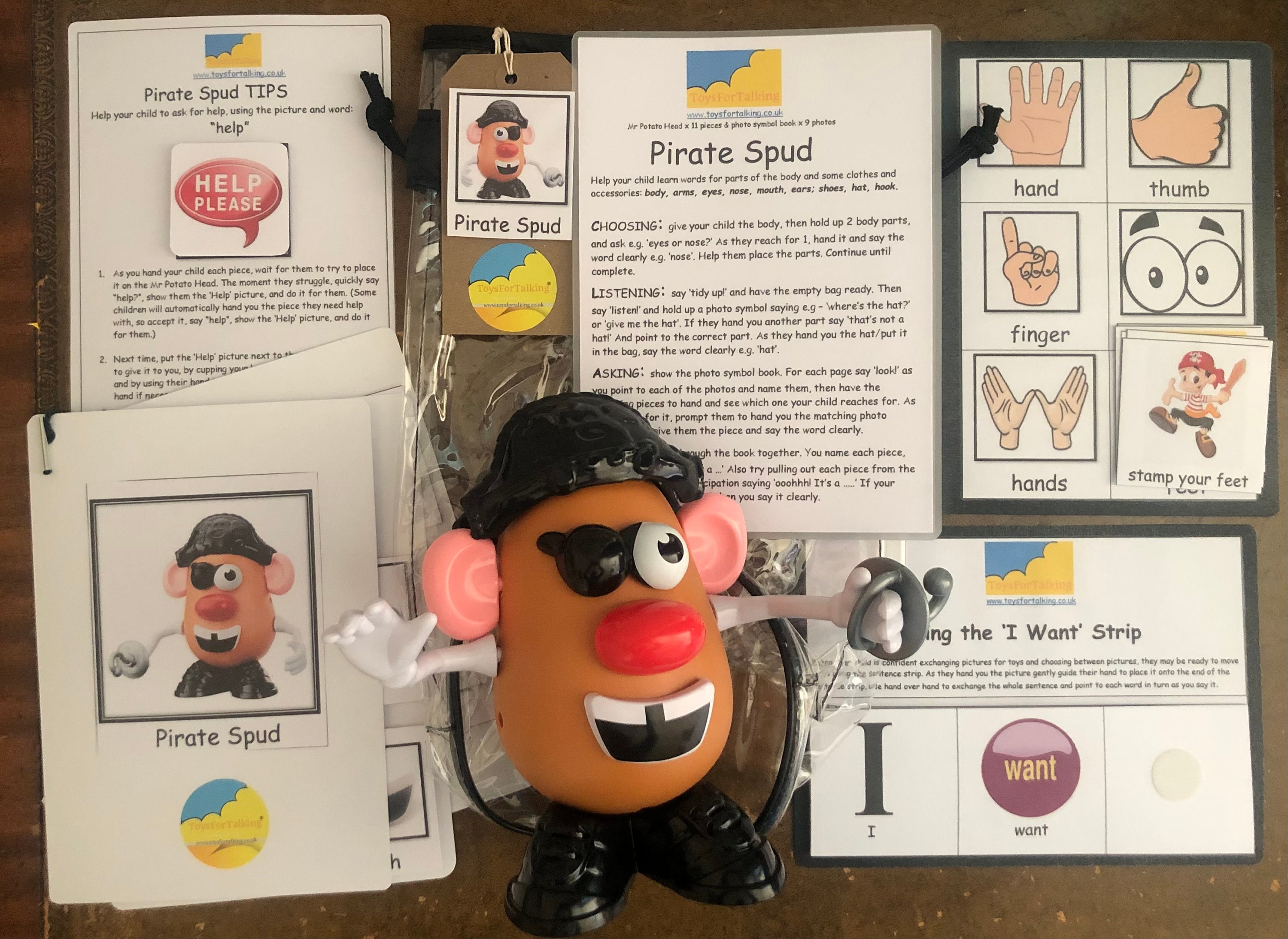 Mr Potato Head Lot 45 Pieces. f1