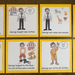 The Smartest Giant in Town Story Sequencing Pack