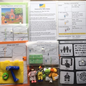 Conversation Skills Pack with toys