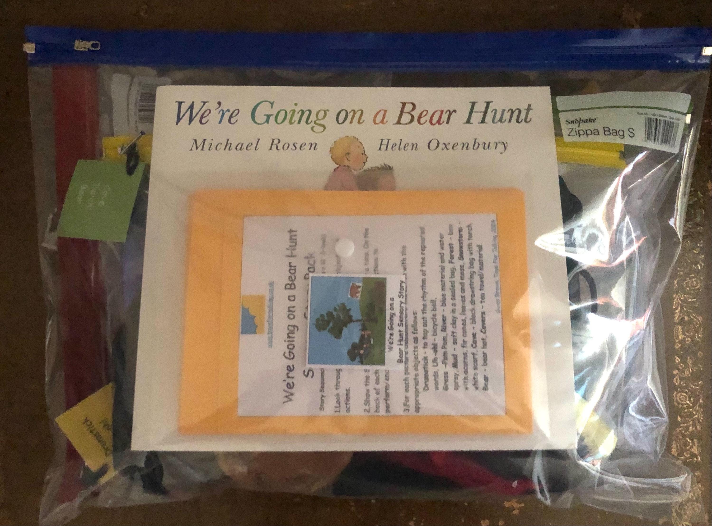 We’re Going on a Bear Hunt Sensory Story Pack With Paperback Book - Etsy