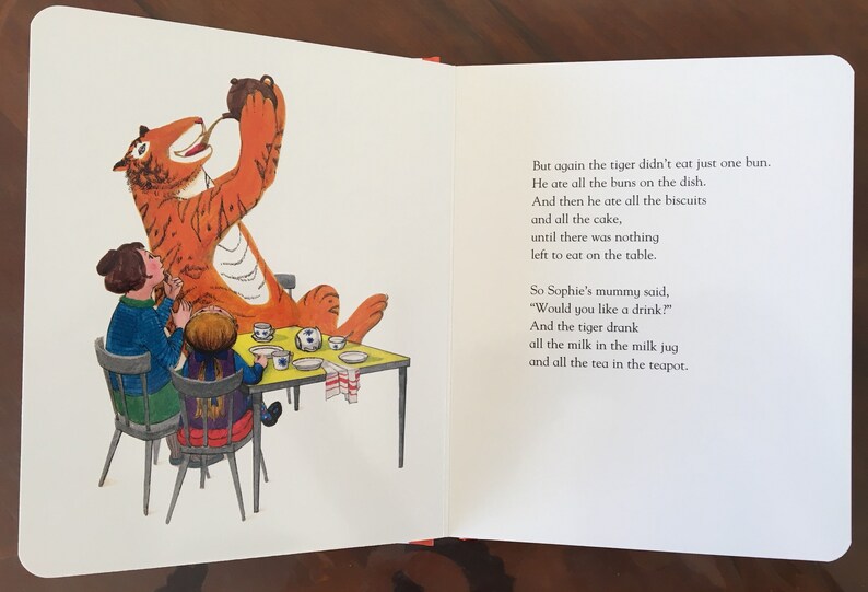 The Tiger Who Came to Tea Language Pack Etsy The Tiger Who Came to Tea Language Pack Etsy