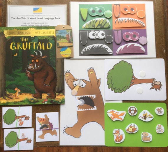 The Gruffalo Tableware Party Cake Cases & Toppers Child Purple Green Orange The Gruffalo Tableware Party Cake Cases & Toppers Child Purple Green Orange