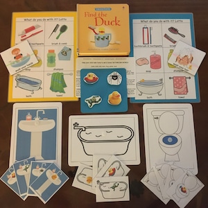 Find the Duck 2 Word Level Pack with Board Book