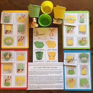 Toy Pets 4WL Prepositions Pack (Green and Yellow)