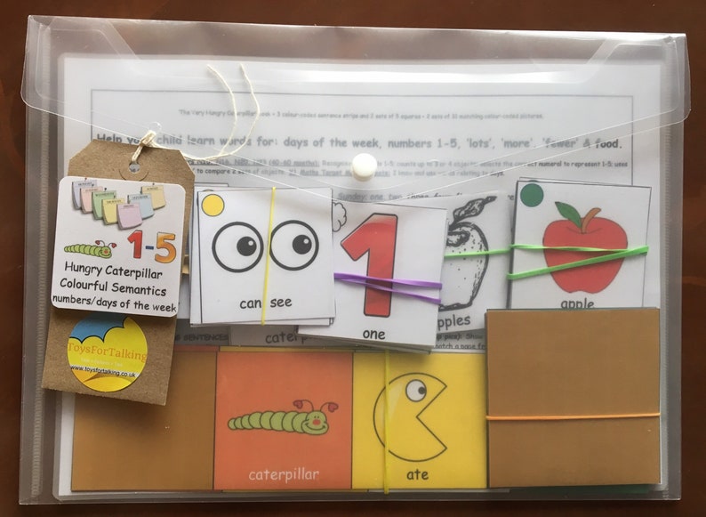 Hungry Caterpillar Maths Targets Games WITHOUT THE BOOK
