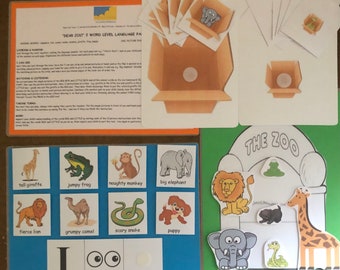 Dear Zoo 2 Word Level Picture Pack (no book)
