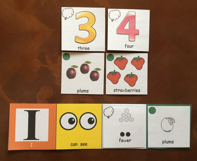Hungry Caterpillar Maths Targets Games WITHOUT THE BOOK