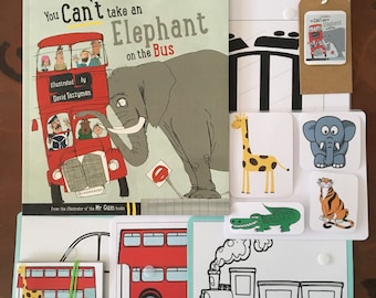 You Can't Take an Elephant on the Bus 2 Word Level Pack with Paperback Book