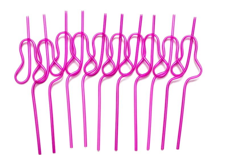 Penis Straws, Bachelorette Party Favors, Silly Straws, Rose Gold Penis Decorations, Bridal, Shower, Rainbow, Gift Ideas, Assorted Colors Neon Pink