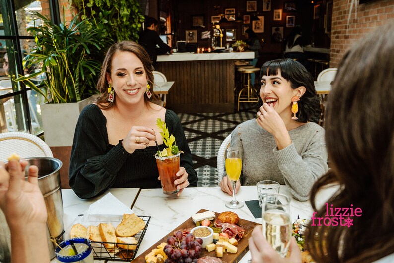 Bloody Mary Earrings NOLA Earrings Beaded Brunch Fashion Etsy