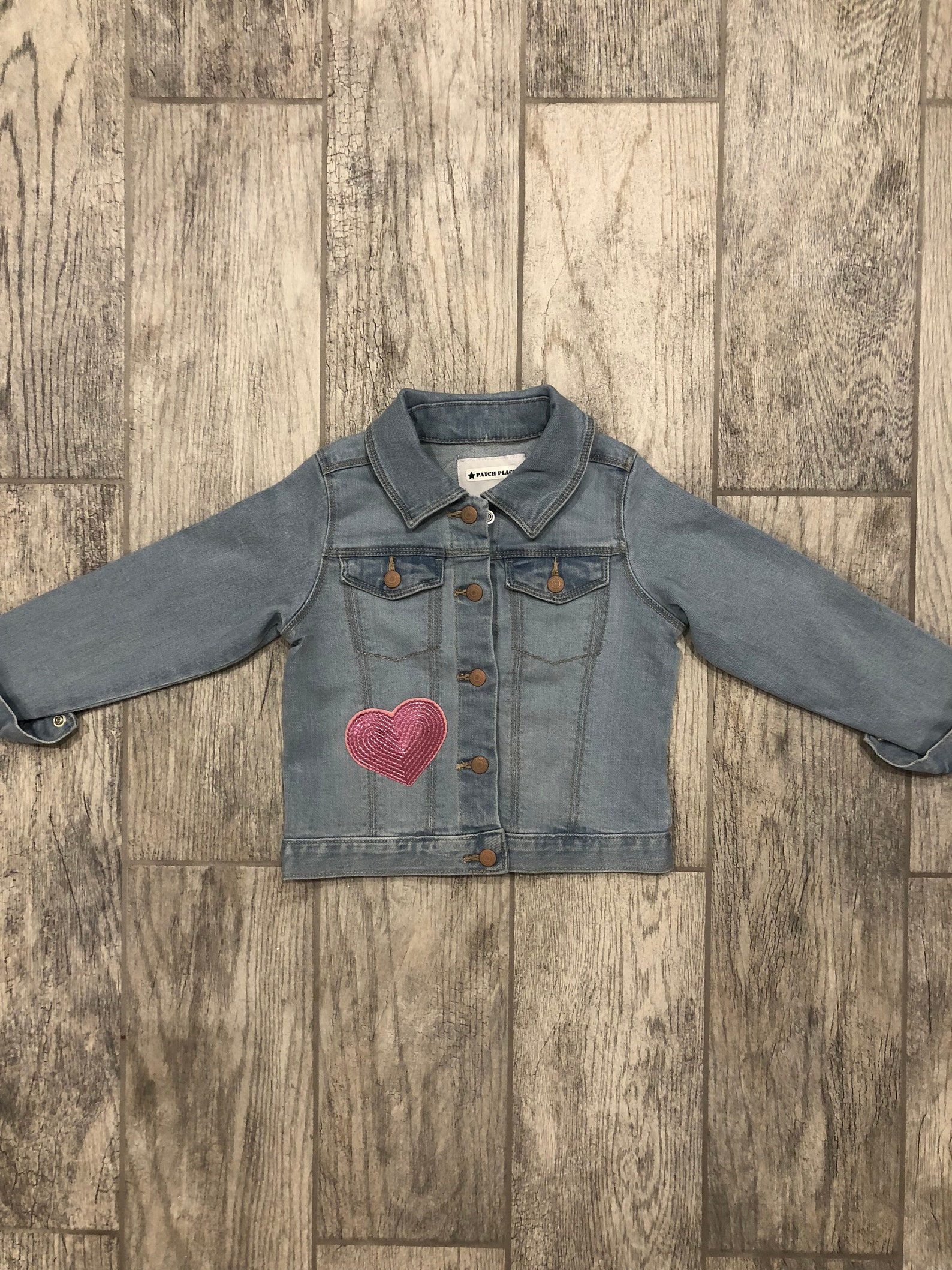 Personalized Girls Denim Jacket Custom Kids Jean Jacket Etsy