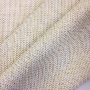 SCALAMANDRE 26613-001 &quot;Tropez&quot; cream woven designer fabric - by the yard - SALE
