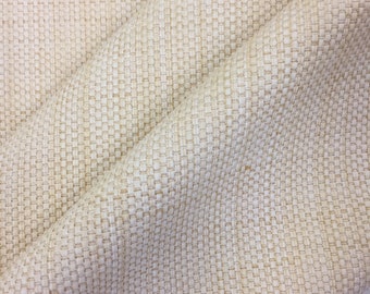 SCALAMANDRE 26613-001 "Tropez" cream woven designer fabric - by the yard - SALE