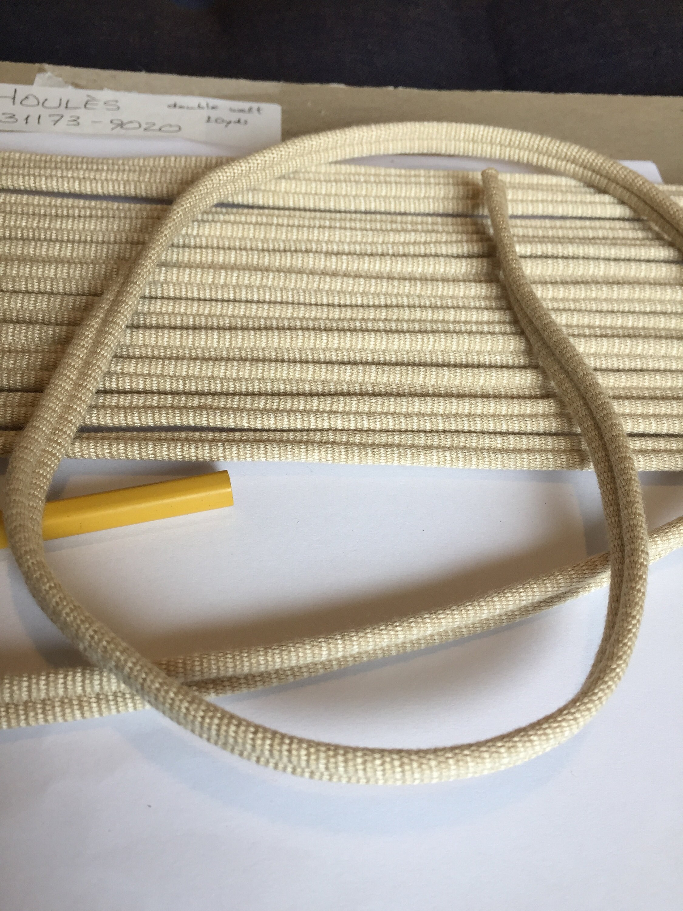 HOULES Double Welt Trim 311739020 Beige by the Yard SALE Etsy UK