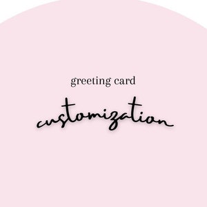 Card Customization - ADD ON