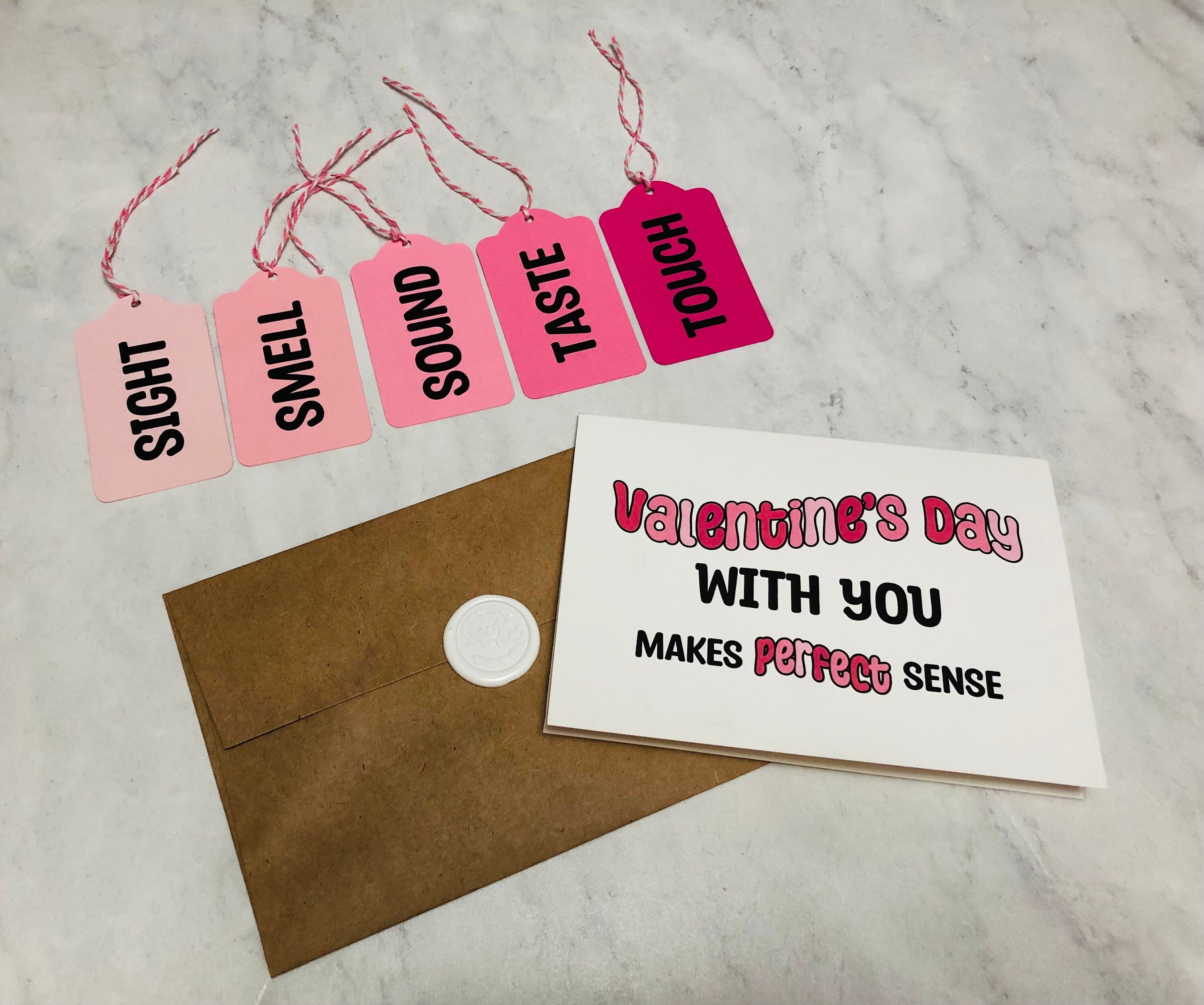 Valentines Day Gift for Him - loving you makes perfect sense