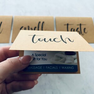 5 Senses Card Set - I love you with all of my senses, Being with you makes perfect sense - Gift for him, gift for her, birthday, anniversary image 9