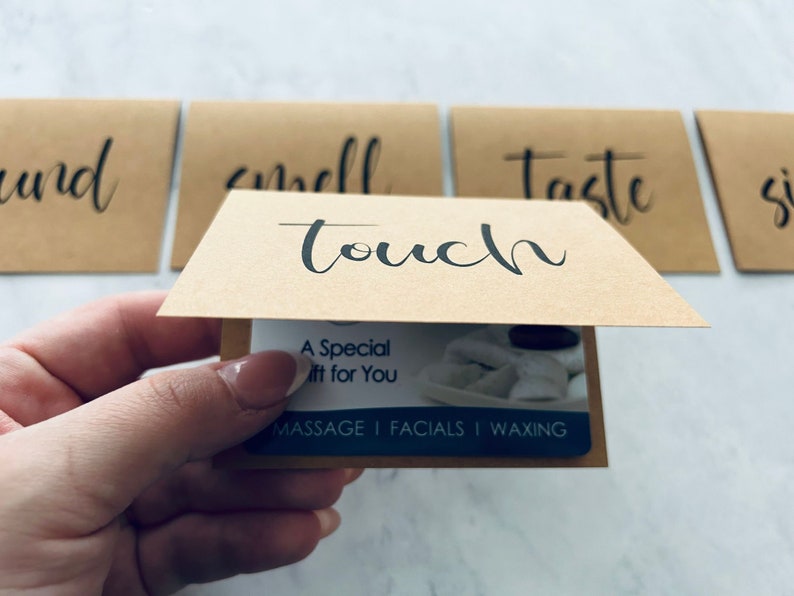 5 Senses Card Set - I love you with all of my senses, Being with you makes perfect sense - Gift for him, gift for her, birthday, anniversary image 9