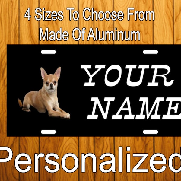 License Plate Dog Etsy