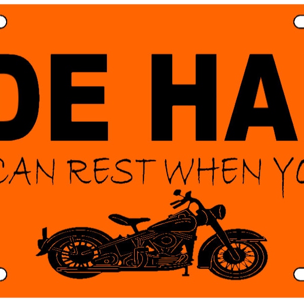 Harley Davidson Vanity Plate Etsy