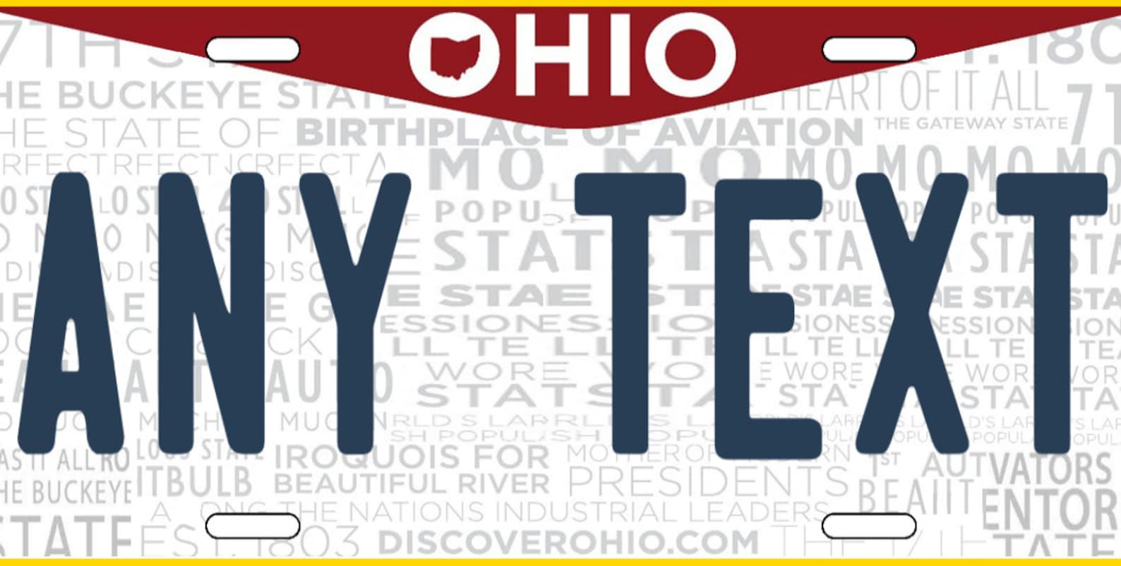 ohio license plate numbers