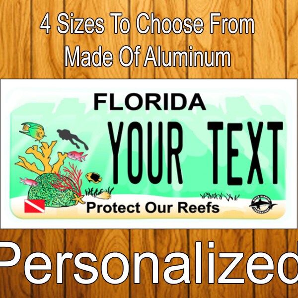Florida Custom License Plate Endless Summer Etsy