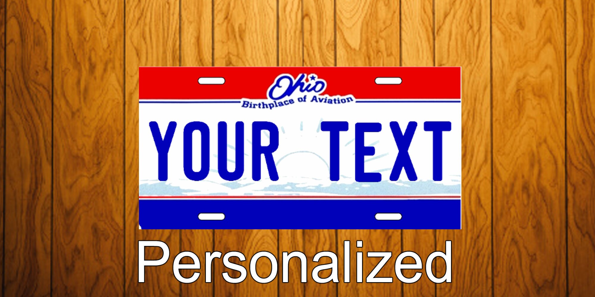 Ohio Personalized License Plate Ohio Vanity License Plate Etsy UK