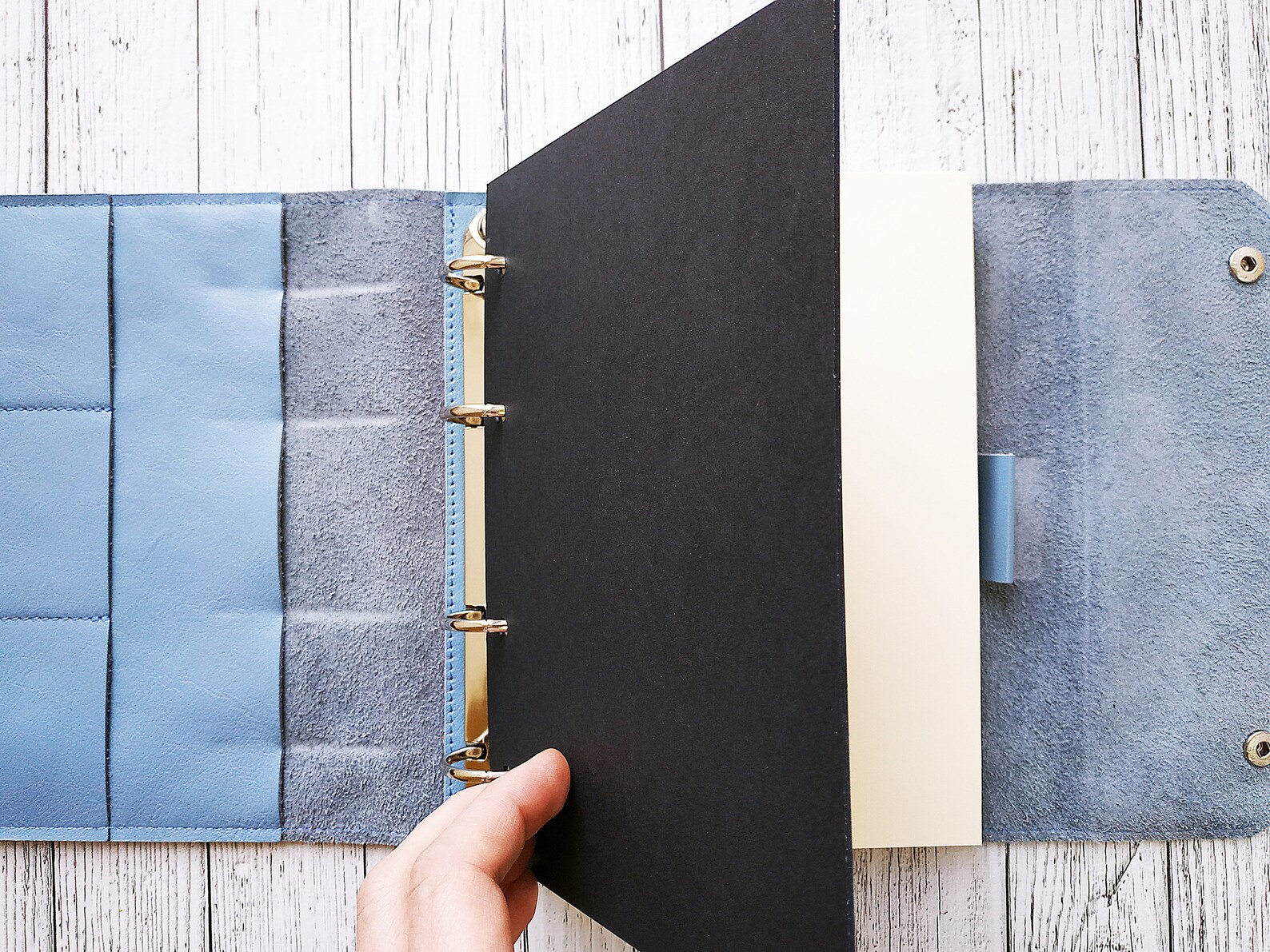 A5 Dividers A5 Binder Divider A5 Planner Dividers A5 Black Etsy