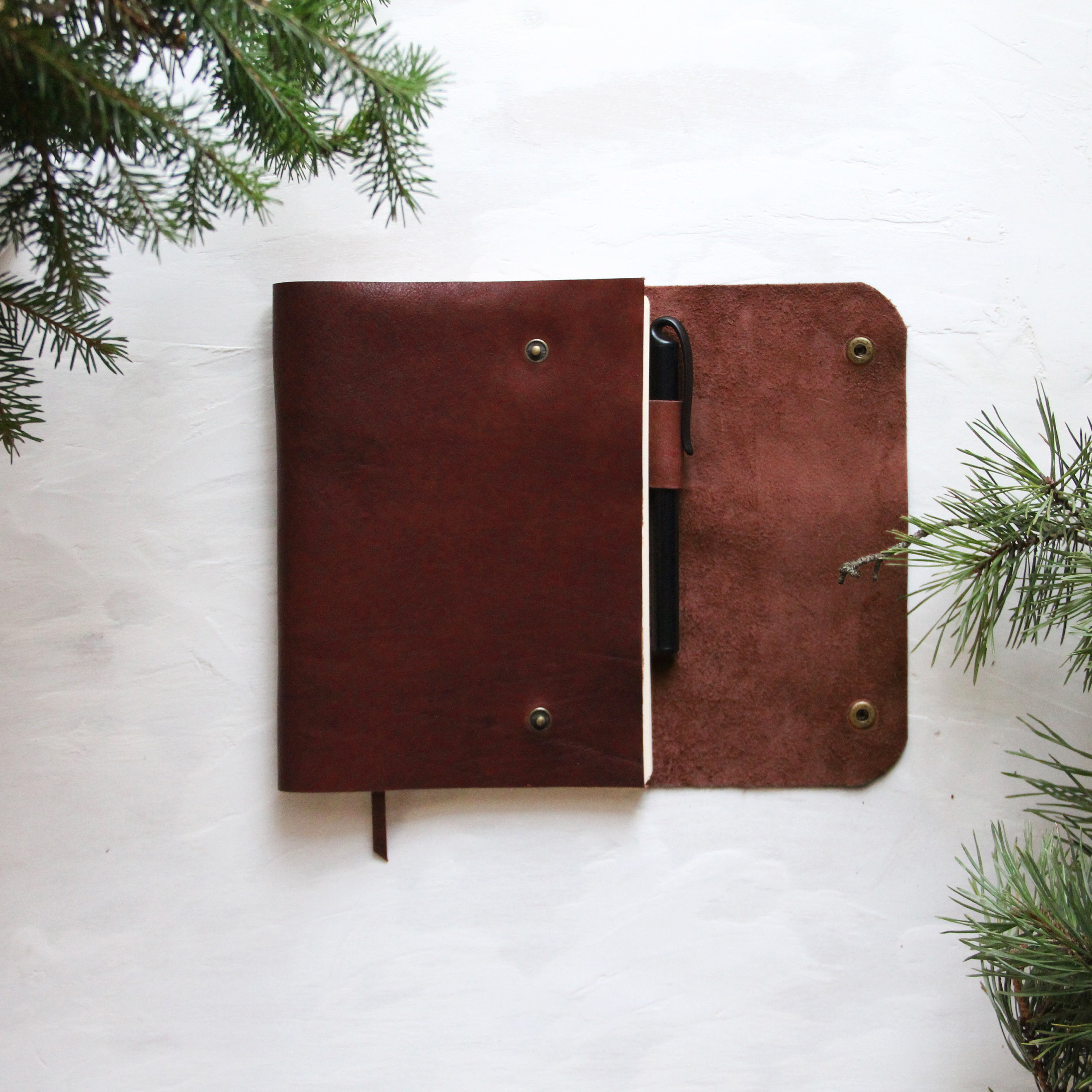 Refillable Leather Journal Leather Binder A5 Binder A5 Etsy