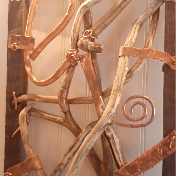 Copper Wall Hanging Etsy