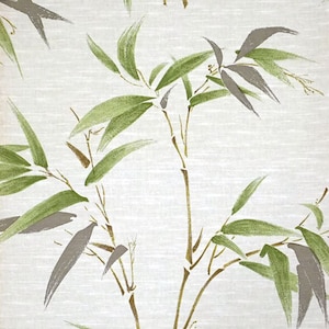 70s Japan Bamboo Wallpaper #1333A - Roll / Roll / carta da parati floreale vintage anni '70