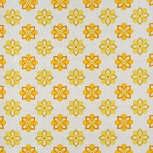 Carta da parati anni '70 #1622 fiori primaverili - metro lineare o rotolo / carta da parati geometrica vintage