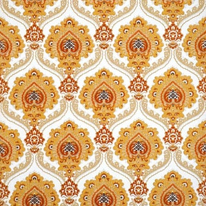 70s Baroque wallpaper brown with gold #0424A - running meter without roll / 1970s vintage baroque wallpaper / Retro