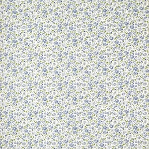 70er Blümchen Tapete #0615B - laufender Meter o. Rolle / vintage floret wallpaper / roll