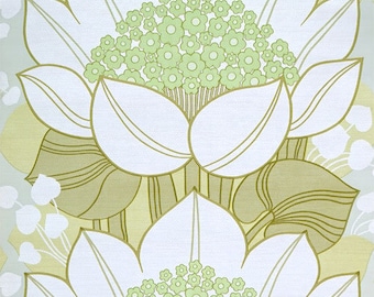 70s vintage wallpaper #0826 - running meter or roll / antique wallpaper