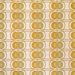 Carta da parati anni '60 #1506 - metro lineare senza rotolo / carta da parati geometrica vintage degli anni '60, retrò