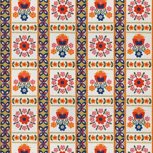 70s kitchen wallpaper #1039 - running meter or roll / vintage german kitchen wallpaper