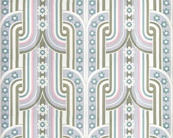 70s wallpaper #1101 - running meter or roll / vintage wallpaper
