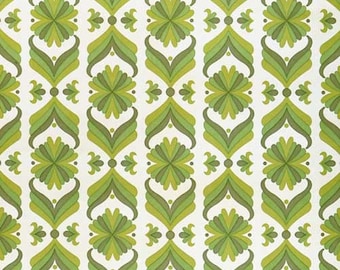 Papel de parede dos anos 70 # 1211 - medidor de corrida sem rolo / papel de parede vintage