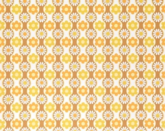 60s Floral Wallpaper #0518 - Roll / roll / vintage floral wallpaper 50s